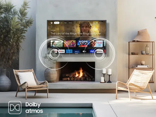 Miniatura 3 de SYLVOX Paquete de TV para exteriores de 55 pulgadas + barra de sonido S2, 4K HDR impermeable Smart TV (Deck Pro 3.0) con barra de sonido exterior