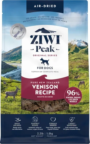 Miniatura 11 de ZIWI Peak - Alimento para perros secado al aire, cordero, totalmente natural, alto en proteínas, sin granos, ingredientes limitados