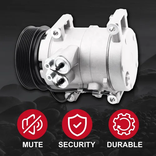 Miniatura 3 de Conjunto de compresor de CA compatible con Tacoma 2005 2006 2007 2008 2009 2010 2011 2012 2013 2014 2015 2.7L 4.0L reemplaza 88320-04060
