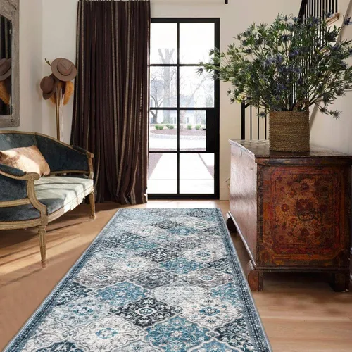 Miniatura 42 de KILOCOCO Alfombra de Pasillo 2x6, Alfombra de Pasillo Marroquí Súper Suave Lavable para Pasillo de Entrada, Alfombra de Cocina de Pasillo de Lana