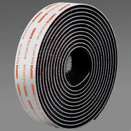 Miniatura 7 de CANOPUS SJ3550 250 - Cinta de bloqueo con cierre de gancho y bucle, color negro para colgar imágenes, letreros y pantallas, controles remotos