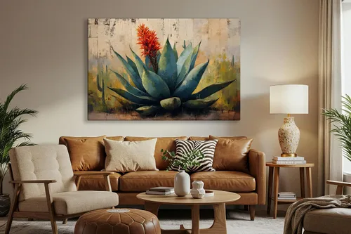 Miniatura 8 de Impresiones en lienzo de Arizona de pequeño a extra grande, paisajes del desierto de Sonora, comedor, dormitorio, baño, sala de estar, arte de pared