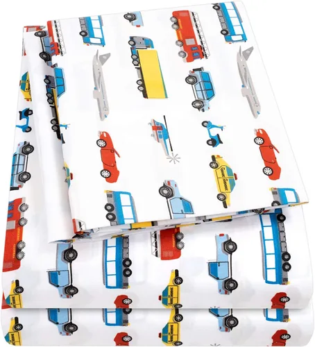 Miniatura 25 de 1500 Supreme Colección de Sábanas para Cama de Niños - Juegos de Sábanas Divertidos, Coloridos y Cómodos para Niños y Niñas Pequeños - Bolsillo
