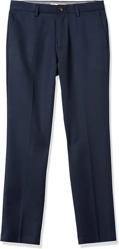 Miniatura 9 de Amazon Essentials - Pantalón de vestir de corte ajustado y diseño frontal plano para hombre