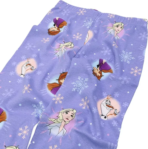 Miniatura 7 de Disney Conjunto de pijama de algodón ajustada de 6 piezas para niñas Frozen Princesas Minnie Mouse