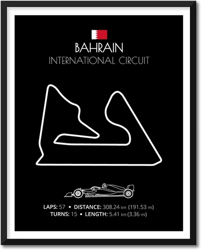 Miniatura 79 de Custom Car Posters Póster hecho a mano compatible con Autodromo Enzo e Dino Ferrari (Imola, Italia), póster de pista de carreras diseñado