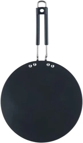 Miniatura 10 de Vinod Cookware Plancha para Dosa (Tawa) con Base de Inducción - Sartén Antiadherente 100% Aluminio con Superficie Antiarañazos - Sartén Plana