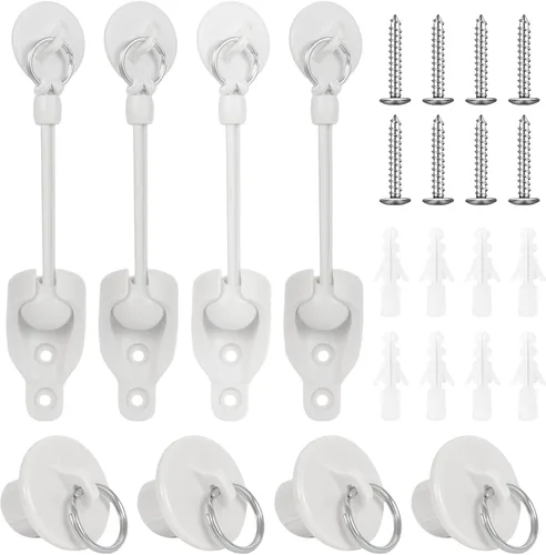 Miniatura 10 de Piezas de repuesto para cortina de sombrilla, kit de salto elástico, adecuado para persianas enrollables externas de Coolaroo, y compatible