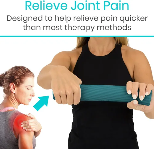 Miniatura 2 de Vive Barra de terapia flexible para alivio del codo de tenis (paquete de 4) – Ayuda de terapia física para mejorar la tendinitis y la fuerza