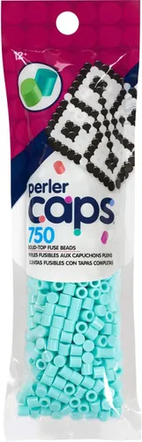 Miniatura 18 de Perler 80-16107 Solid-Top Cap Perler Beads, Bronceado, 750 piezas