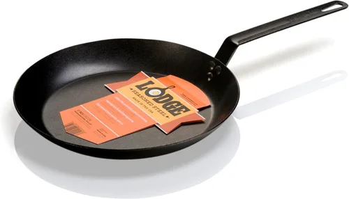 Miniatura 9 de Sartén de acero al carbono de Lodge, 8", Negro