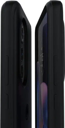 Miniatura 4 de Motorola Funda protectora negra Edge (2022) - Ajuste de precisión, elegante funda para teléfono con absorción de golpes
