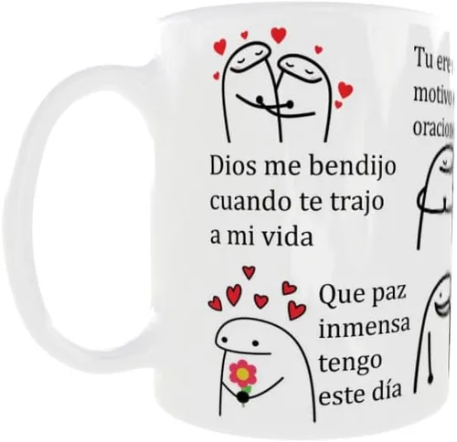 Un mundo diferente cancion en taza/taza flork/regalo cristiano/regalo de amor/taza de amor/dannielas designs (15 oz)