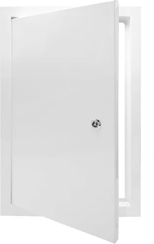 Panel de acceso de 24 x 36 pulgadas para paneles de yeso, panel de acceso grueso de 0.047 in con cerradura y llave, puerta de acceso resistente para