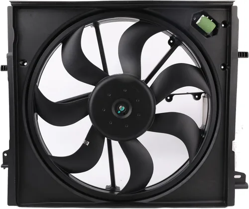 Conjunto de ventilador de refrigeración del radiador - Compatible con Nissan Rogue Sport Qashqai 2.0L 2017-2022 - Reemplaza 21481-6MA0A, 21481-6MA0B