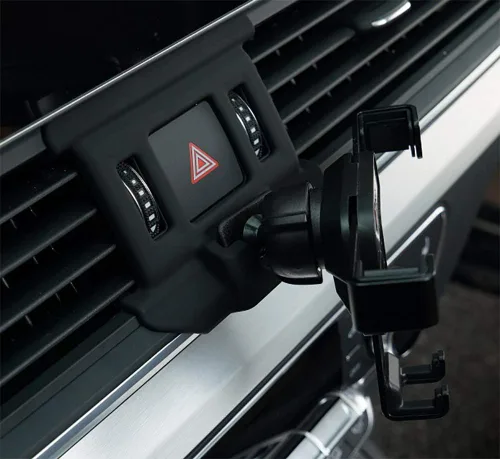 Miniatura 2 de BEERTE Soporte de teléfono compatible con Audi Q5 2018-2024 Audi SQ5 2018-2024 2018-2024 con ventilación de aire ajustable para salpicadero