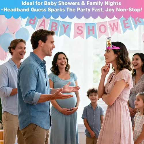 Miniatura 8 de Divertidos juegos de adivinación de frases para invitados, actividades de baby shower más divertidas de la historia, fiesta de revelación de género