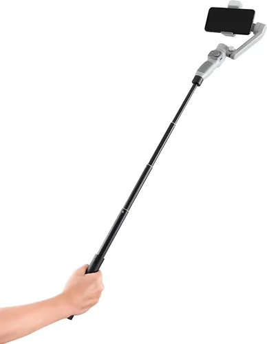 Miniatura 6 de Poste de extensión de cardán, barra de extensión ZHIYUN de 29 pulgadas para estabilizador de cardán, palo selfie ajustable con rosca de 1/4 pulgadas