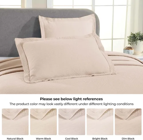 Miniatura 4 de Superior Juego de colcha de algodón de 2 piezas, diseño de círculos celtas, decoración de cama para el hogar, 1 funda de almohada, manta