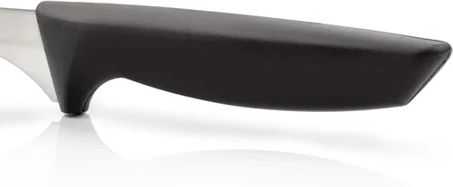 Miniatura 6 de Arcos Juego de 2 cuchillos para tallar jamón y sacapuntas de silla en acero inoxidable con mango ergonómico de polipropileno. Serie Niza. Color Negro