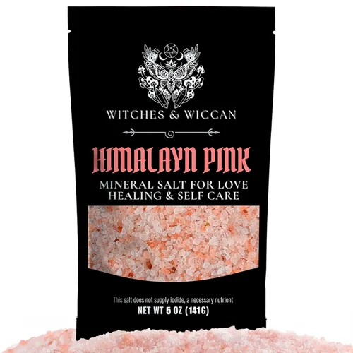 Miniatura 15 de Sal negra para rituales de protección y hechizos wiccanos, cristales de protección de energía negativa hechos a mano para brujería, bolsa de 14