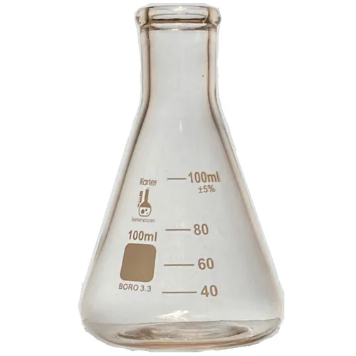 Miniatura 15 de Karter Scientific - Matraz Erlenmeyer de boca estrecha de 1000 ml, vidrio borosilicato 3.3, 213G22 (Individual) 3.3 vidrio de borosilicato, boca