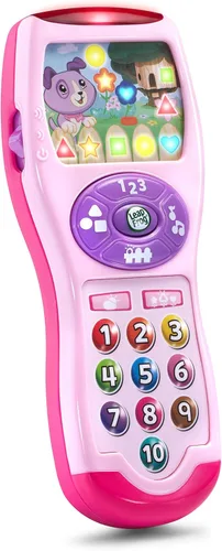 LeapFrog Luces de aprendizaje de Violet con control remoto, rosa