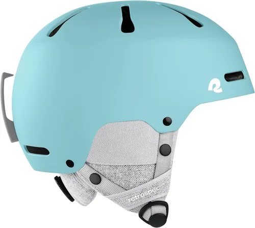 Miniatura 17 de Retrospec Comstock - Casco de esquí y snowboard para adultos y jóvenes - Casco de nieve ajustable con carcasa protectora y ventilaciones Matte Slate