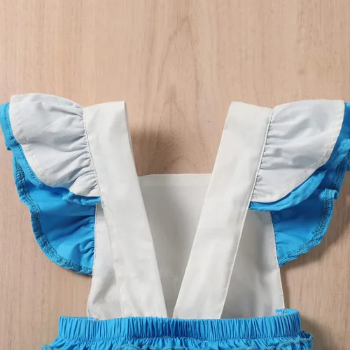 Miniatura 16 de IDOPIP Conjunto de ropa de 1er cumpleaños para niñas con estampado floral, estilo bohemio, con encaje, tutú y diadema de princesa