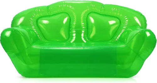 Miniatura 9 de Kigley Silla Inflable Sofás Inflables Transparentes Sofá Inflable Transparente Asiento Patio Jardín Sofá de Aire Portátil Muebles para Exterior