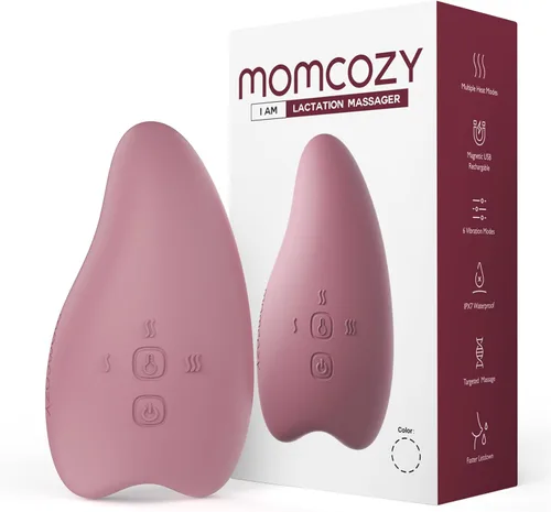 Miniatura 14 de Momcozy A1Pro - Masajeador de lactancia, vibración profunda y calentamiento rápido para alivio de obstrucciones y bombeo eficiente, esenciales