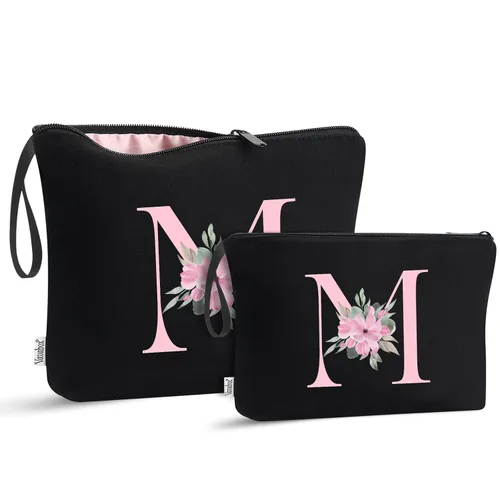 Miniatura 191 de Vavabox A-Z Bolsa de Maquillaje Personalizada, Regalos de Cumpleaños para Mujeres y Mamá, Regalos para la Mejor Amiga, Bolsa de Cosméticos