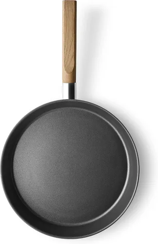 Miniatura 2 de Eva Solo Sartén de acero inoxidable de 8 pulgadas con estufa de inducción, antiadherente, apta para horno