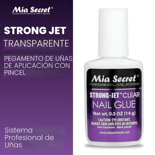 Miniatura 2 de Mia Secret, Pegamento de uñas con calcio y vitamina E, Cepillo en n.º 335