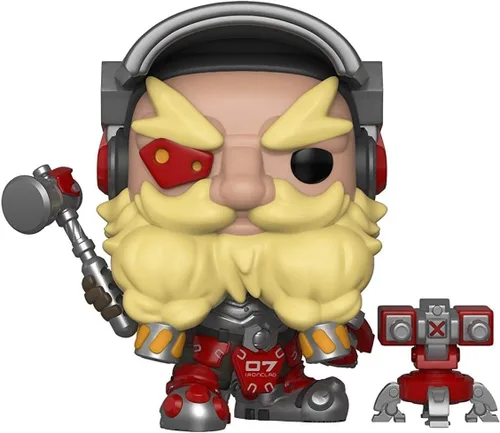 Miniatura 2 de Funko Pop Games: Overwatch - Figura coleccionable Torbjörn, multicolor