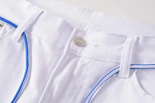 Miniatura 5 de Parches estampados para hombre diseño de retazos de moda ajustados desgastados con agujeros de mezclilla cantantes bailarines