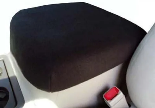 Car Console Covers Plus Fabricado en Estados Unidos diseñado para adaptarse tanto a consolas de asiento delantero como trasero para Nissan Armada