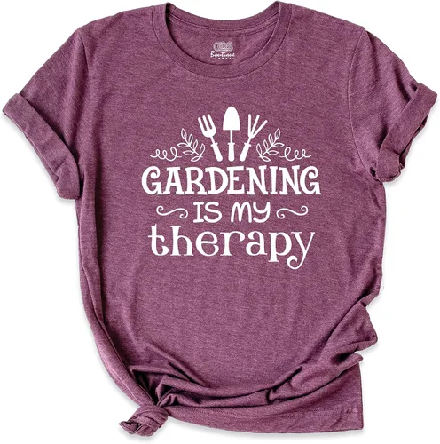 Regalos de jardinería para mujer, camisa de plantación, camisa de mamá de plantas, traje de pasatiempo mental positivo, camiseta de jardinería es mi