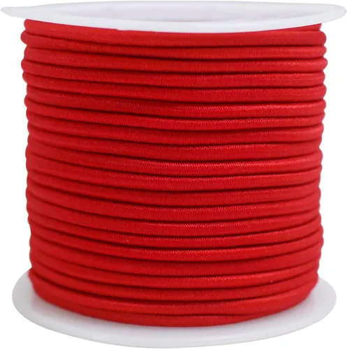 Miniatura 11 de 12 rollos de cuerda elástica colorida de 2 mm de diámetro, cuerda elástica redonda azul con cuentas para cuentas de burbuja de silicona Pony