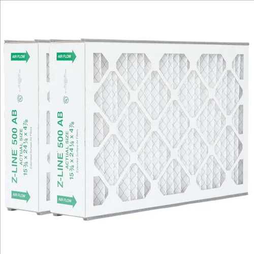Glasfloss ZL 16x25x5 MERV 10 Filtro de aire de repuesto para Trion Air Bear. Paquete de 2. Tamaño exacto: 15-3/4 x 24-1/4 x 4-7/8