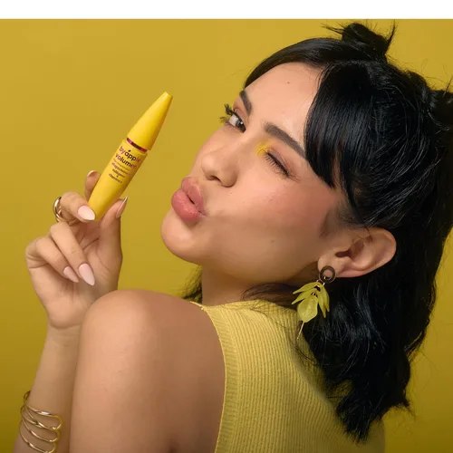 Miniatura 4 de BY APPLE Volumen Mascara, 10 veces de volumen con vitaproteína, colágeno y vitamina E, resistente al agua, cepillo largo, negro, 0.45 onzas líquidas