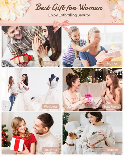 Miniatura 9 de Enthralite Joyero de viaje personalizado, artículos esenciales de viaje para mujeres, organizador de viaje pequeño, joyero para collares, aretes
