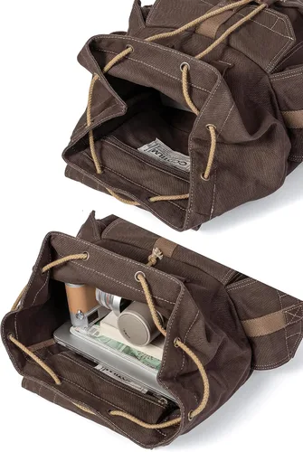 Miniatura 44 de Gootium 21101 - Mochila de lona gruesa de alta densidad