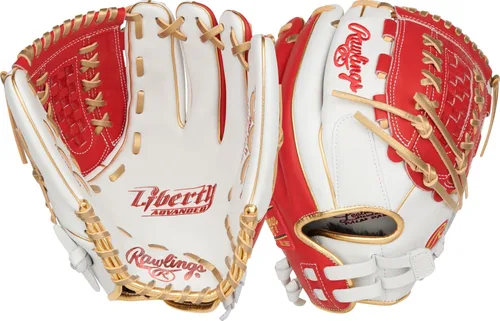 Miniatura 20 de Rawlings Guantes de sóftbol Liberty Advanced Color Series Fastpitch Tamaños 11.75 a 13 pulgadas Múltiples estilos