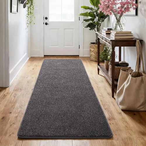 Miniatura 38 de Keeko Alfombras de área de 4 x 6 pies para sala de estar, alfombra suave y moderna de espuma viscoelástica para dormitorio, alfombra