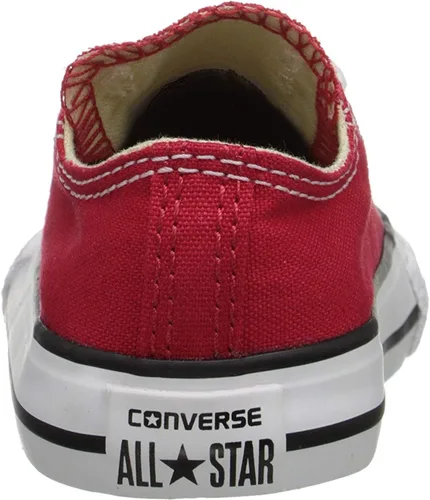 Miniatura 6 de Converse Chuck Taylor All Star OX - Tenis unisex, color rojo 7j236 (5 M US), Rojo