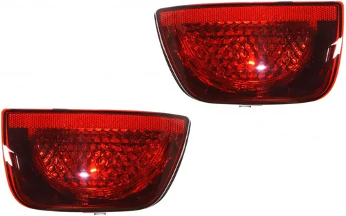 KarParts360 Para Chevy Camaro 2010 2011 2012 2013 Conjunto de luces traseras para el lado del conductor y del pasajero con bombillas para GM2804106