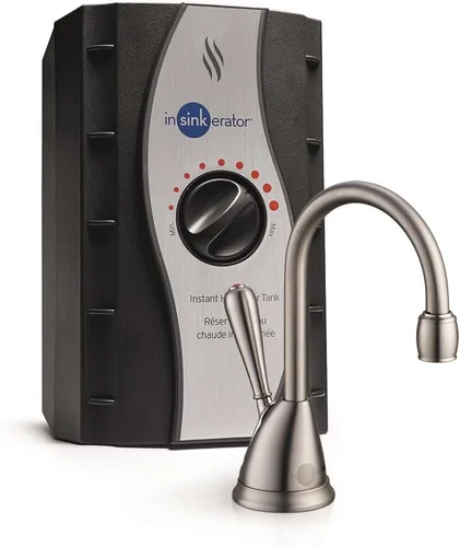 Insinkerator Transcape View – Despachador de agua caliente instantánea, H-ViewSN-SS Níquel satinado