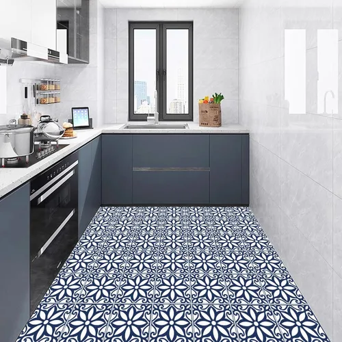 Miniatura 4 de Plantillas de concreto reutilizables mexicanas para pintar pisos, azulejos, pasarela, patio, porche, piso de concreto, paquete de 4