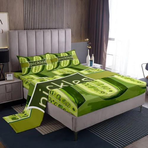 Miniatura 17 de Feelyou Juego de sábanas de lazo de acuarela, tamaño individual, juego de sábanas con lazos de coqueta para niños y niñas, decoración de dormitorio